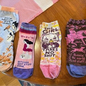 Blue Q Women’s Socks - 4 pairs